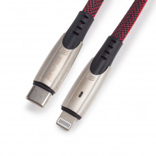 Кабель Awei Type-C to Lightning CL-119L 20W 9V 2.4A 1m, Красный